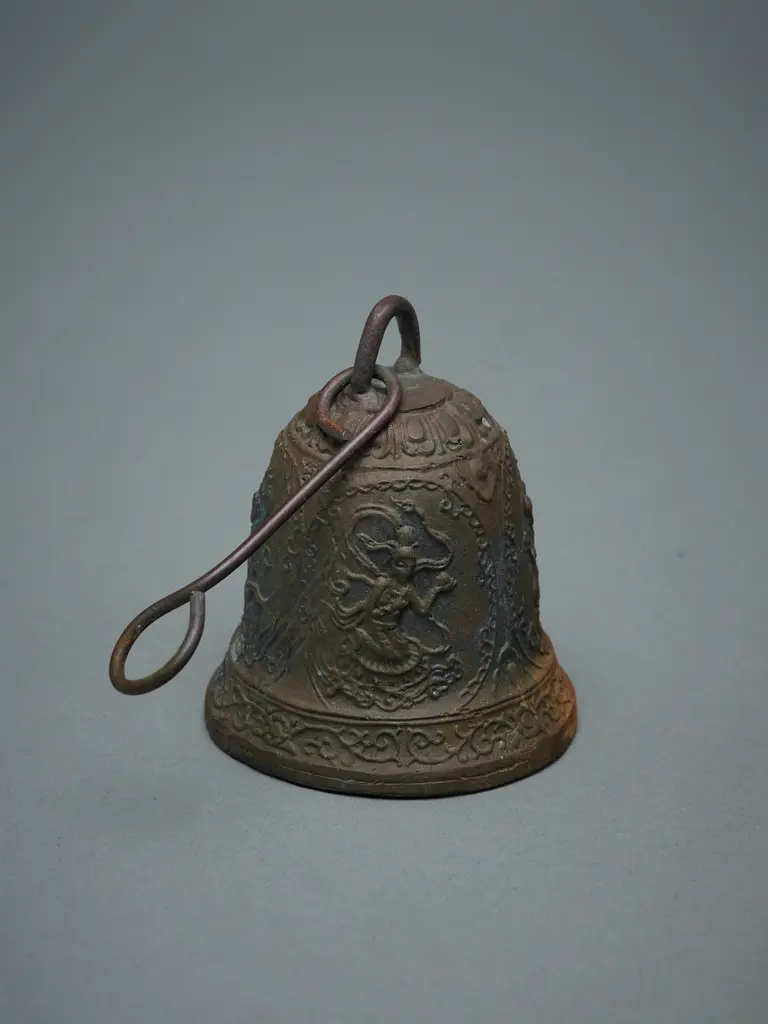 bronze/iron prayer bell - China/Tibet, Image 1++